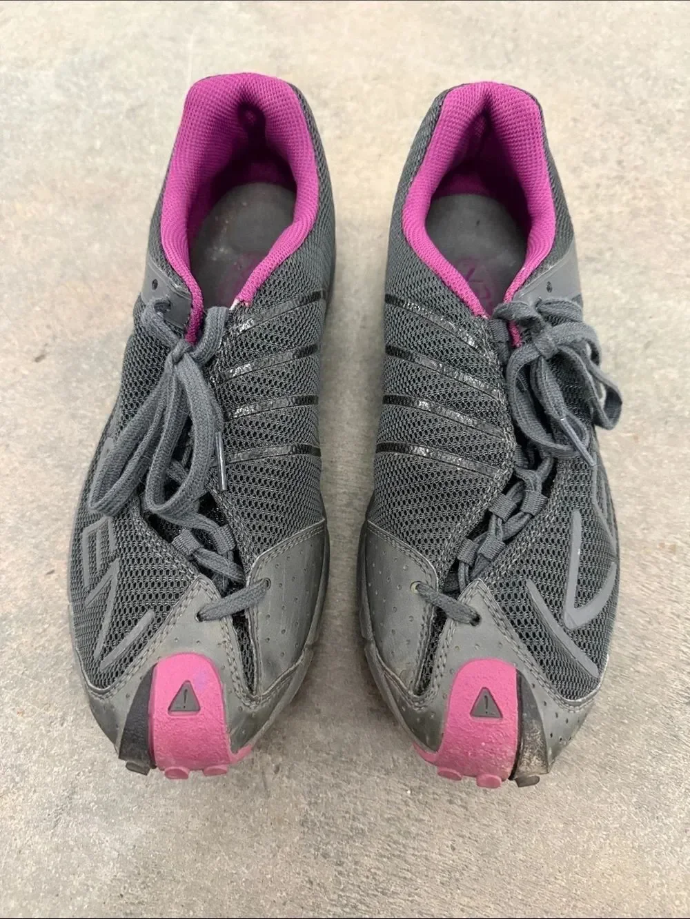 Keen Women's Gray Athletic Shoes with Pink Accents